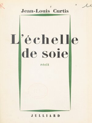 cover image of L'échelle de soie